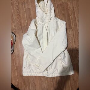 The North Face Cream Nylon Jacket